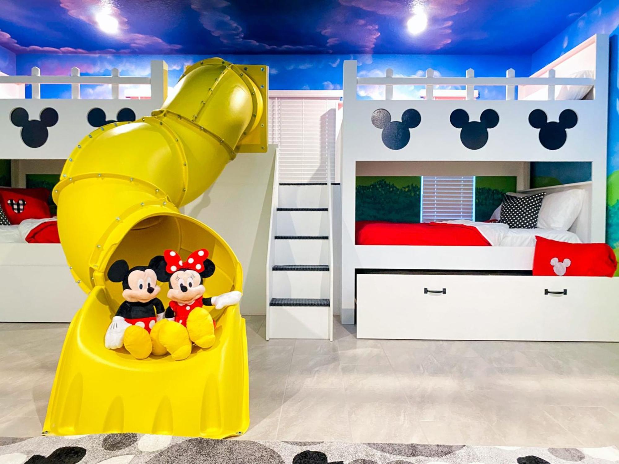 Magical Family Vacation Home Near Disney World At Storey Lake, Star Wars Gameroom, Pool, Theater, Mickey Slide, Sleeps Up To 28 Kissimmee Esterno foto