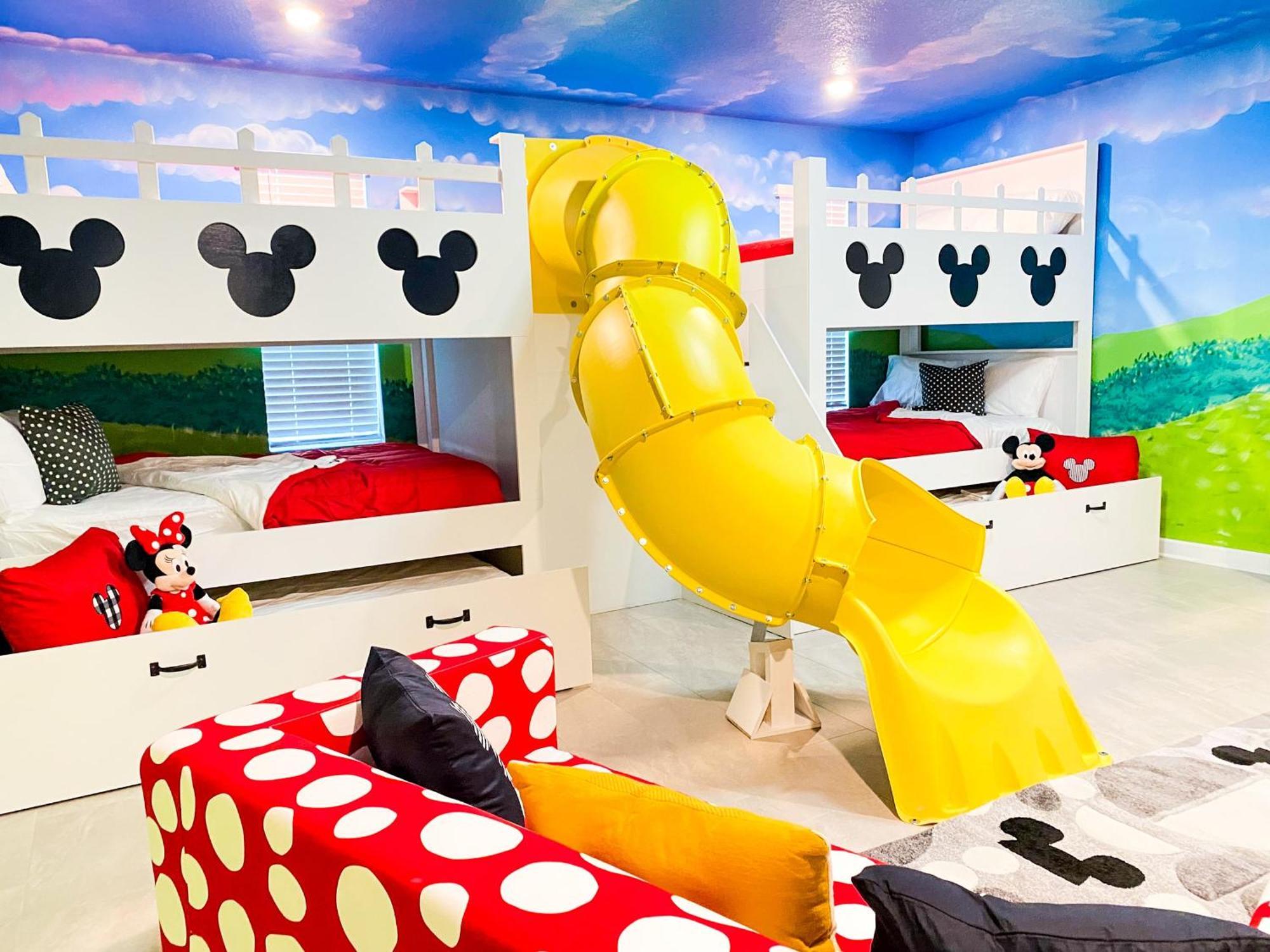 Magical Family Vacation Home Near Disney World At Storey Lake, Star Wars Gameroom, Pool, Theater, Mickey Slide, Sleeps Up To 28 Kissimmee Esterno foto